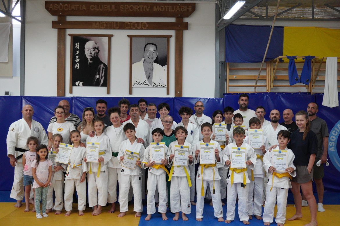 Examen de centură la ACS Motiuashi – sportivii au făcut un nou pas în judo